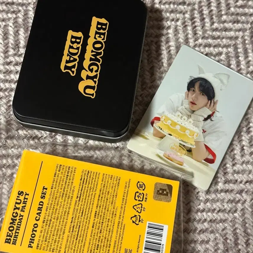 [BUNJANG] TXT Yeonjun Birthday Photocard Set / 투바투 투모로우바이투게더 범규 생일 포카 세트