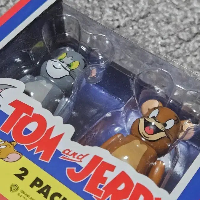 [BUNJANG] Medicom Toy Tom and Jerry Bearbrick 100% Set / 택포 8.5) 톰과제리 베어브릭 100% 세트