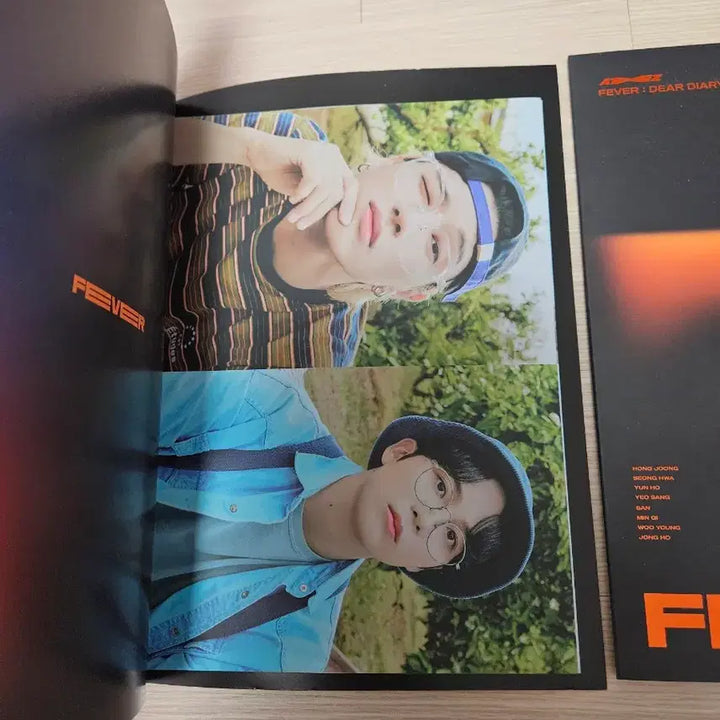 [BUNJANG] ATEEZ Fever Dear Diary Photobook Jongho Photocard / 에이티즈 피버 디어 다이어리 포토북(종호 포카)