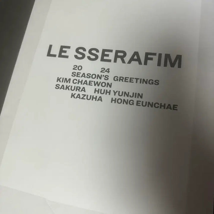 [BUNJANG] LE SSERAFIM 2024 Season&