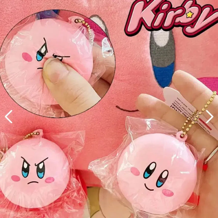 [BUNJANG] Kirby Squishy Keychain / 커비 스퀴시 키링