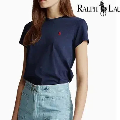 [BUNJANG] Polo Ralph Lauren Short Sleeve T-Shirt Navy L / 폴로 랄프로렌 반팔티 (네이비) 새제품