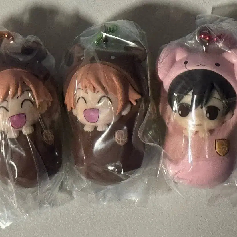 [BUNJANG] Gashapon Keyring Bundle Set - Ouran High School Host Club / (일괄) 오란고교 사교클럽 포대기 가챠 키링 하루히 히카루 카오루 양도