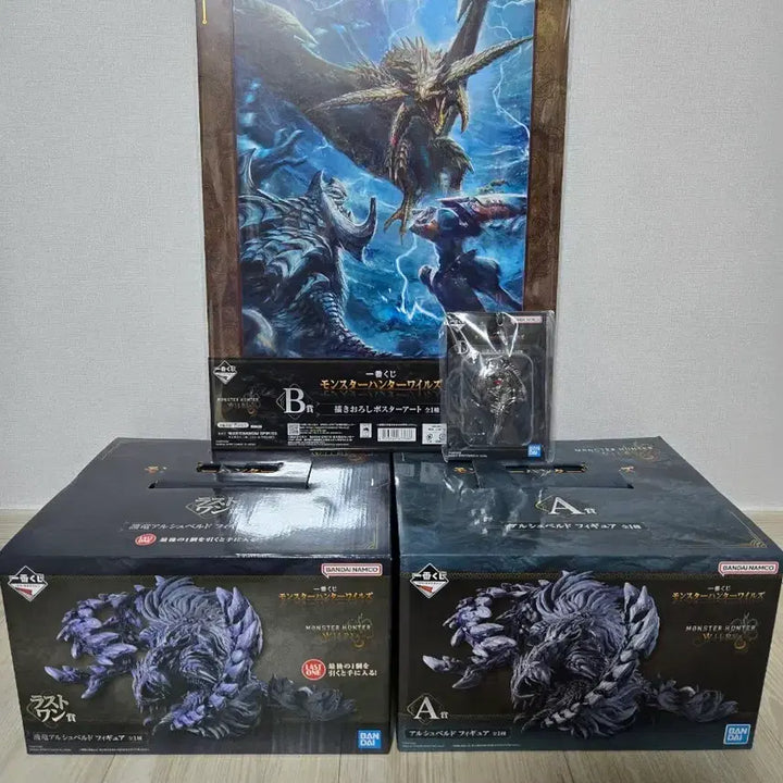 [BUNJANG] Ichiban Kuji Monster Hunter Wilds A, B, D, Last One Prize Bundle / 제일복권 몬스터헌터 와일즈 a상,b상,d상,라스트원 일괄 판매합니다