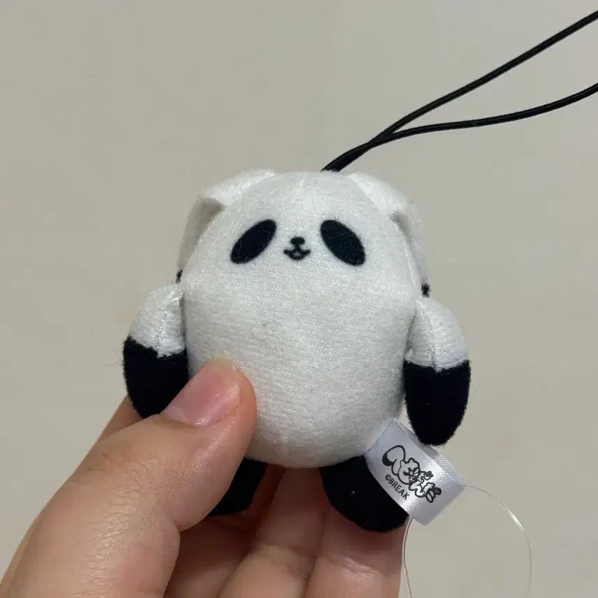 [BUNJANG] Classic Rabbit Panda Charm / 고전 토끼판다 팬더 인형스트랩 헤모판다