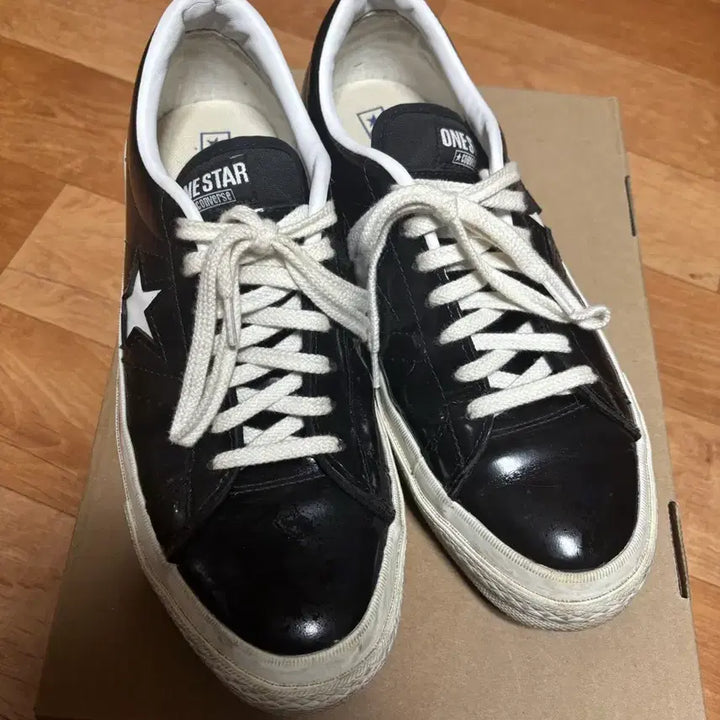 [BUNJANG] Converse One Star Low Hanbyeol Black Sneakers / (265)컨버스 원스타 로우 한별 블랙