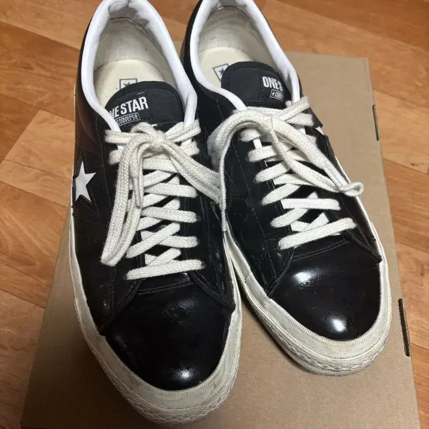 [BUNJANG] Converse One Star Low Hanbyeol Black Sneakers / (265)컨버스 원스타 로우 한별 블랙