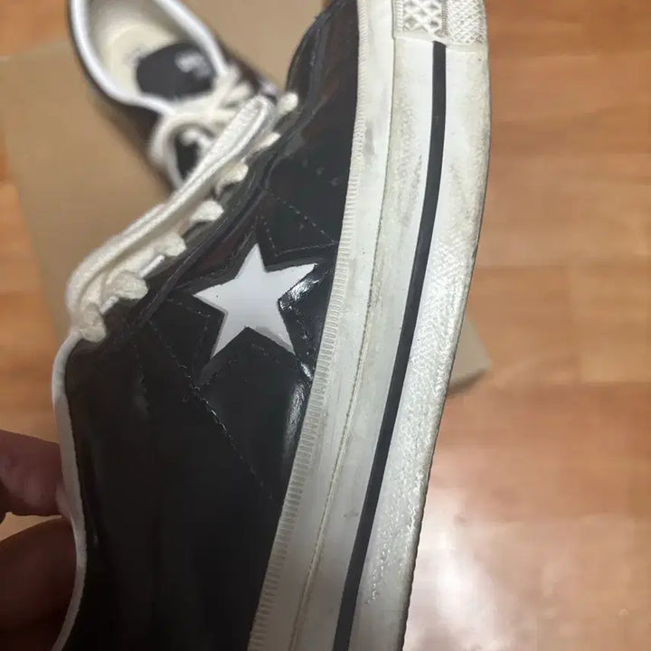 [BUNJANG] Converse One Star Low Hanbyeol Black Sneakers / (265)컨버스 원스타 로우 한별 블랙