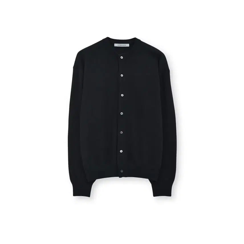 [BUNJANG] Brown Yak Round Cardigan Black Size 3 / 브라운야드 라운드 가디건 블랙 3