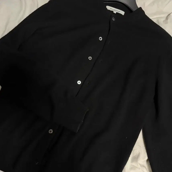[BUNJANG] Brown Yak Round Cardigan Black Size 3 / 브라운야드 라운드 가디건 블랙 3