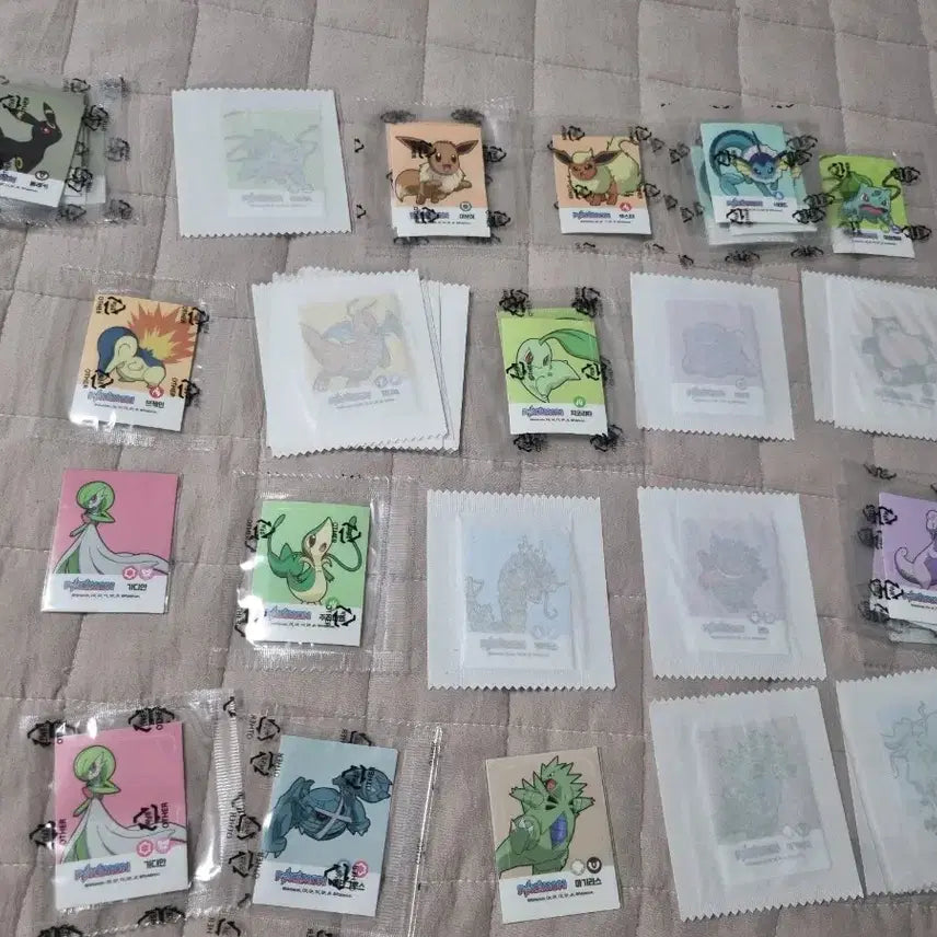 [BUNJANG] Pokemon Nacho Stickers / 포켓몬 나쵸 스티커 교환,구매,판매