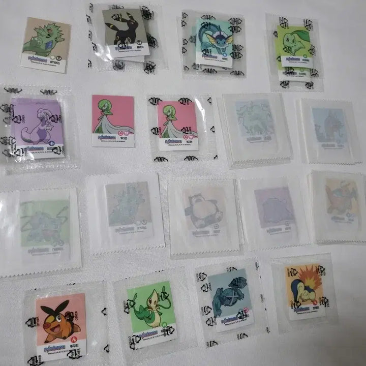 [BUNJANG] Pokemon Nacho Stickers / 포켓몬 나쵸 스티커 교환,구매,판매