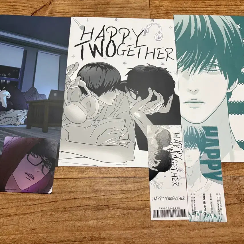 [BUNJANG] Happy Together B:ON Poster Ticket Bundle Set / 해피투게더 비온 포스터 티켓 일괄 5특 5만원 특전 디저트 코스터