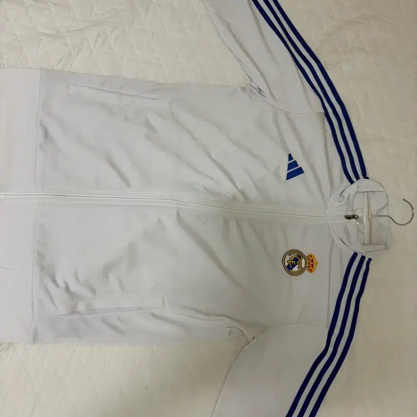 [BUNJANG] Adidas Real Madrid DNA Track Top White / 아디다스 레알마드리드 DNA 트랙탑 화이트
