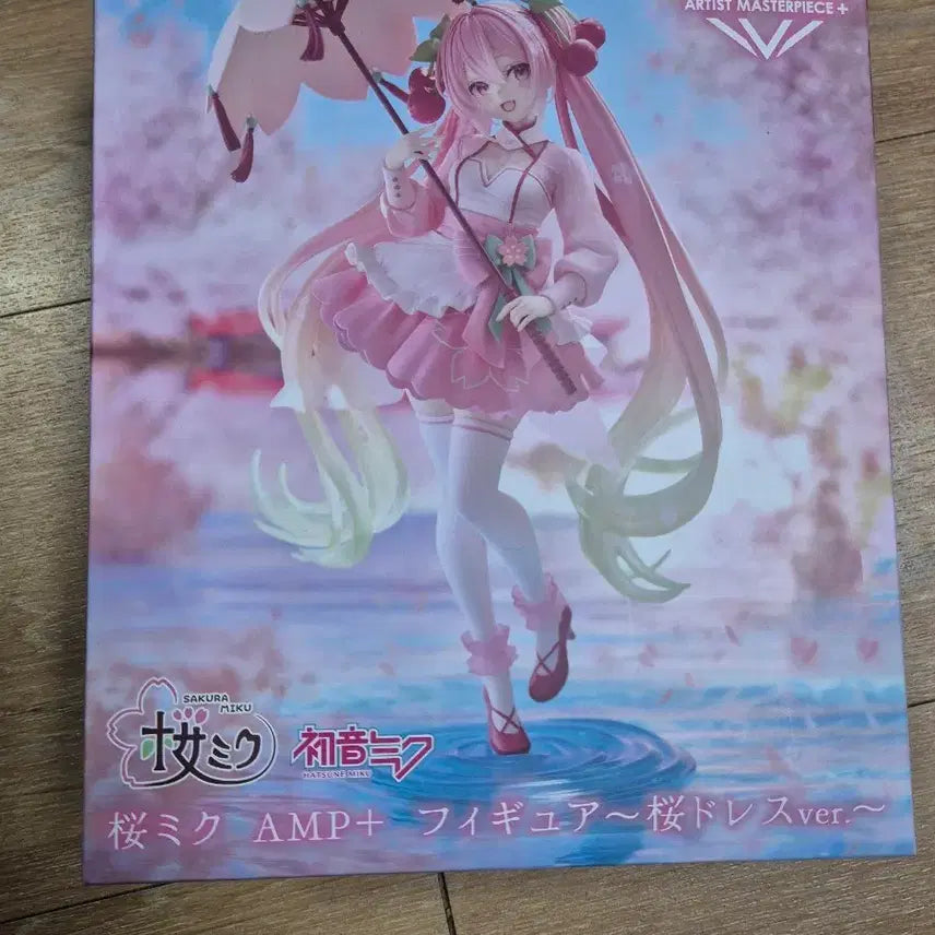 [BUNJANG] TAITO Sakura Miku AMP Figure (Sealed) / (택포 2.5) TAITO 사쿠라미쿠 amp 미개봉