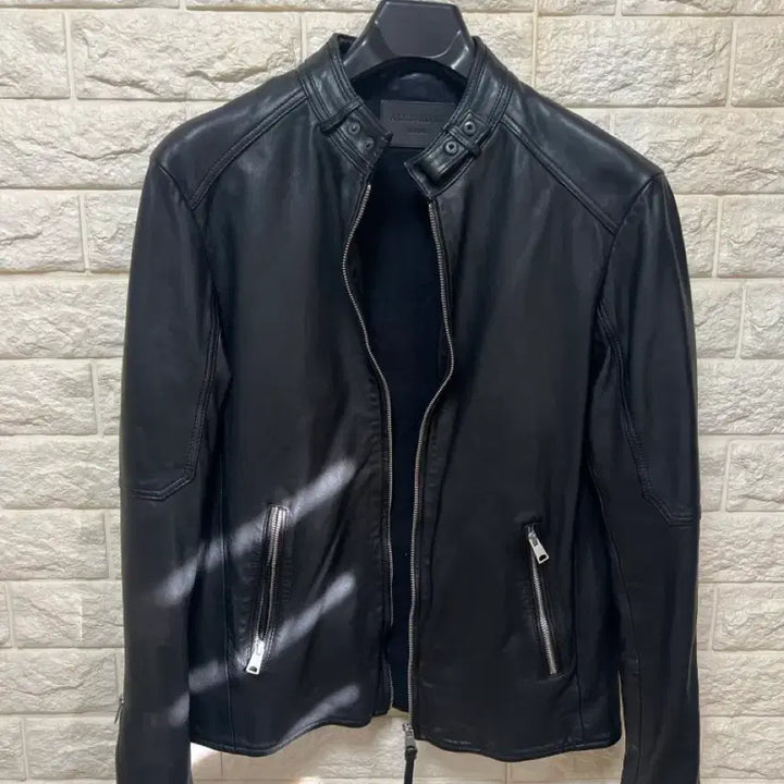 [BUNJANG] AllSaints Cora Leather Jacket L / 올세인츠 코라 가죽자켓 L
