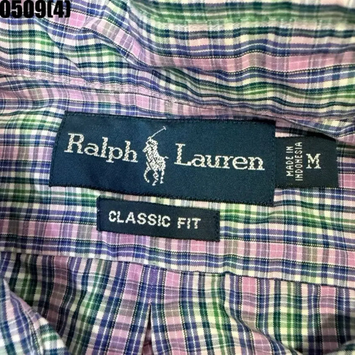 [BUNJANG] Polo Ralph Lauren Check Short Sleeve Shirt / 폴로 랄프로렌 체크 반팔 셔츠 M | 0509