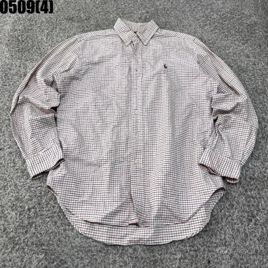 [BUNJANG] Polo Ralph Lauren Plaid Long Sleeve Shirt / 폴로 랄프로렌 체크 긴팔 셔츠 100- | 0509