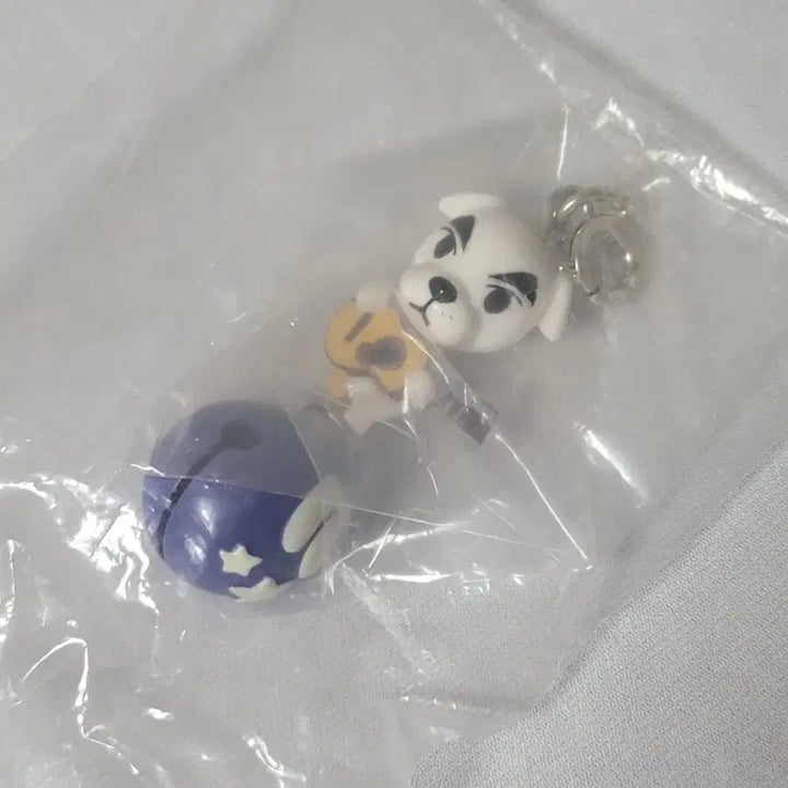 [BUNJANG] Animal Crossing K.K. Fossil Bell Keychain (Sealed) / 미개봉 동물의숲 동숲 고전 주민 k.k 화석 방울 키링