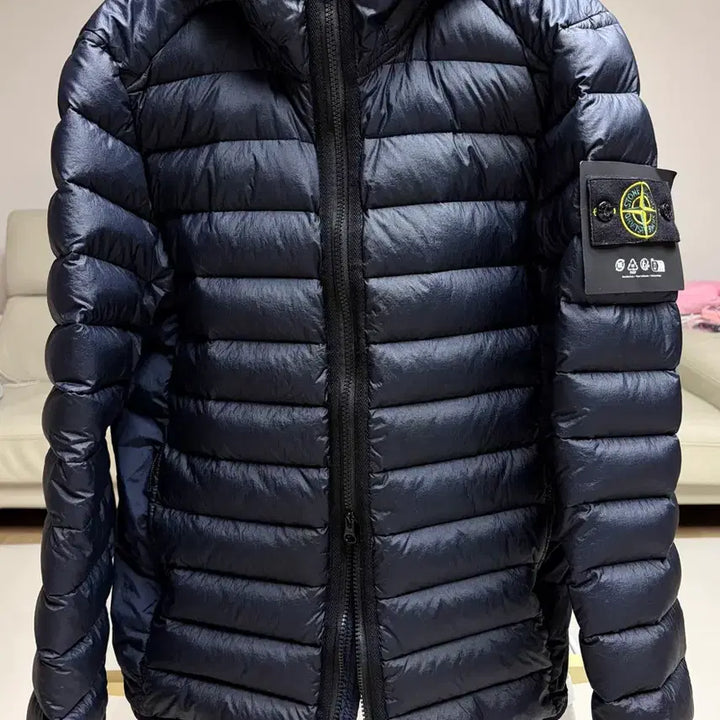 [BUNJANG] Stone Island 24FW Loom Woven Chamber Nylon Down Padded Jacket / 24FW 스톤아일랜드 룸우븐 챔버 나일론 다운 패딩(새상품급)