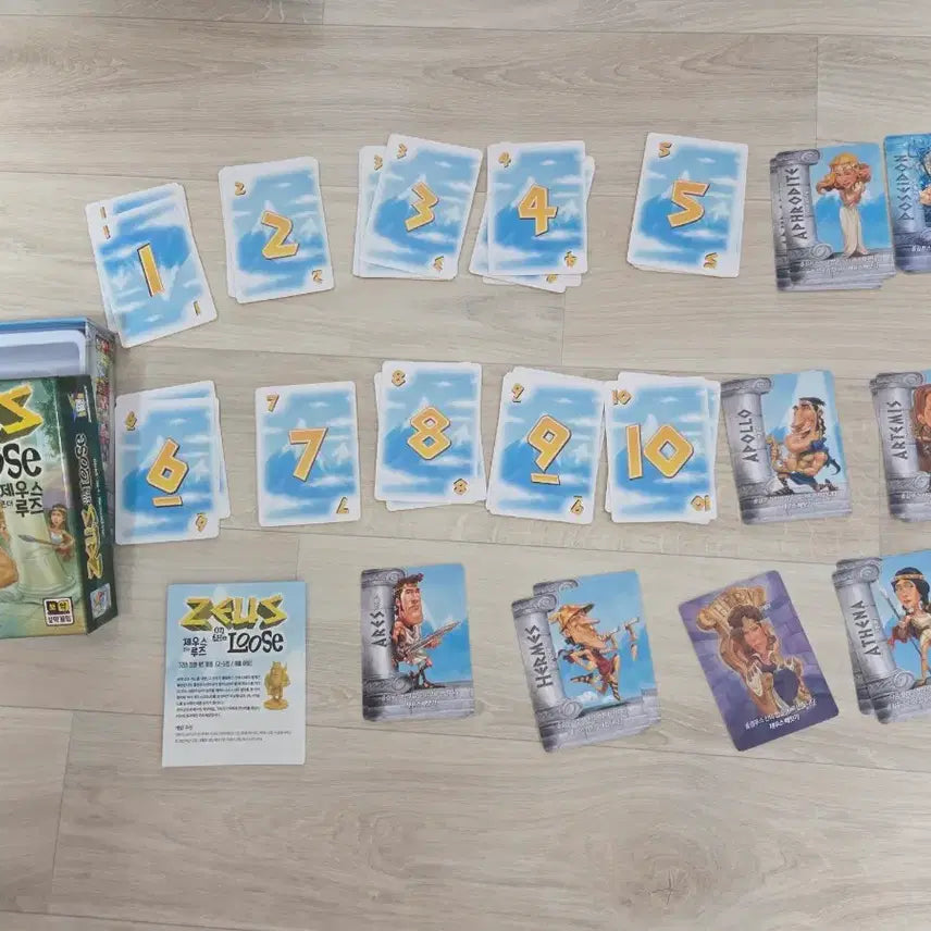 [BUNJANG] Zeus on the Loose Board Game / 제우스 온더 루즈 보드게임