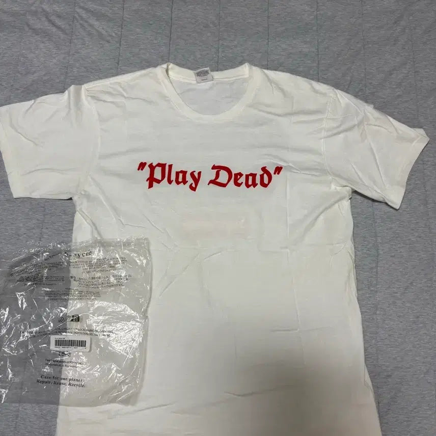[BUNJANG] Supreme Play Dead Short Sleeve T-Shirt / [M]슈프림 플레이 데드 반팔 티