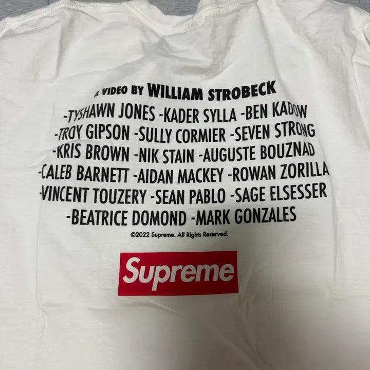 [BUNJANG] Supreme Play Dead Short Sleeve T-Shirt / [M]슈프림 플레이 데드 반팔 티