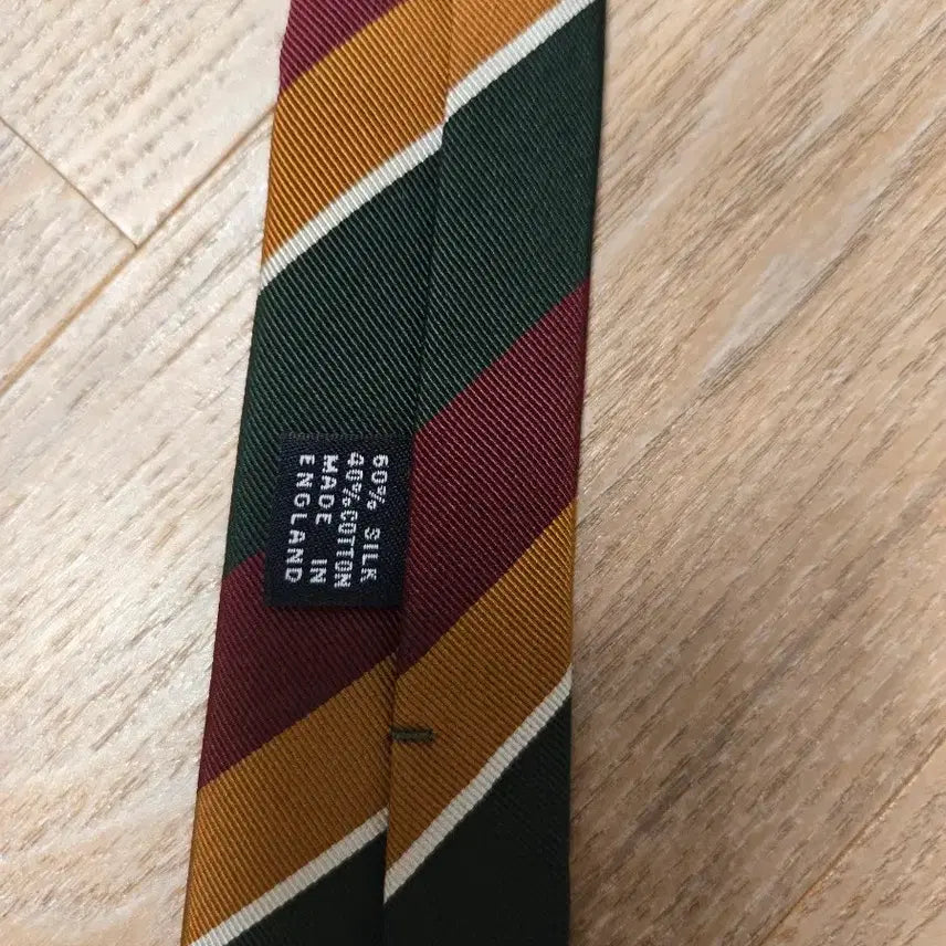 [BUNJANG] Drakes Striped Silk Cotton Blend Tie / 드레익스 넥타이 팝니다.