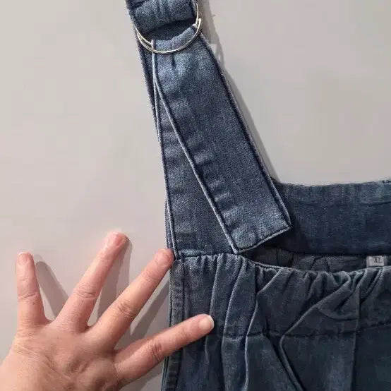 [BUNJANG] Denim Overall Dress Skirt / 데님 멜빵 원피스 청멜빵 스커트