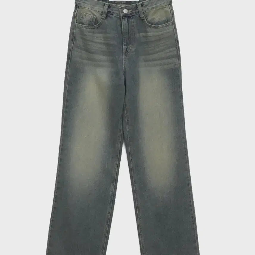 [BUNJANG] Blackup Pesto Wide Denim Pants / 블랙업 페스토 와이드 데님팬츠