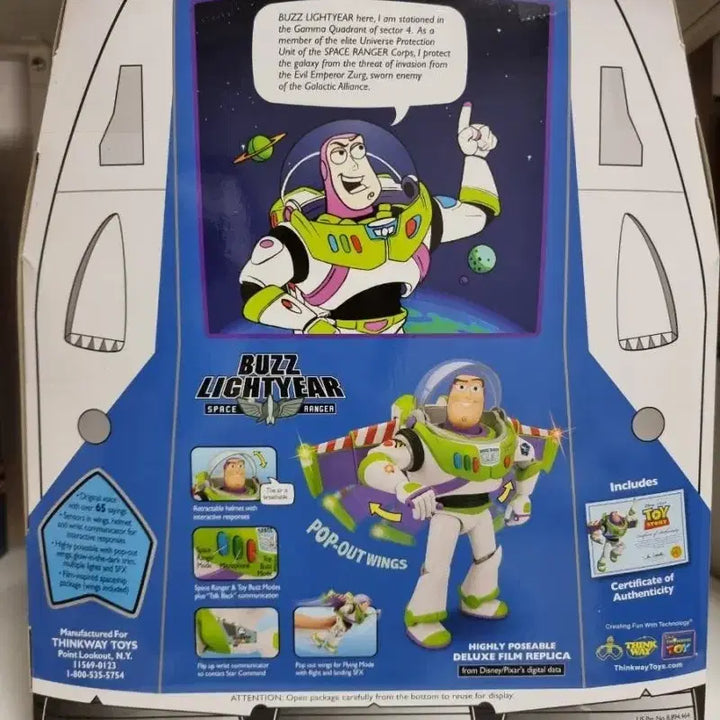 [BUNJANG] Thinkway Buzz Lightyear Toy Story Buzz Lightyear / 토이스토리 씽크웨이 버즈