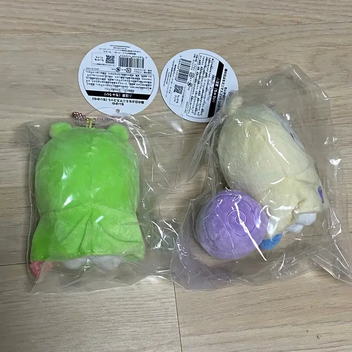 [BUNJANG] Chiikawa Hachiwara Rabbit Raincoat Mascot Bundle Set / 일괄) 치이카와 우비 하치와레 마스코트