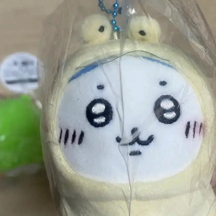 [BUNJANG] Chiikawa Hachiwara Rabbit Raincoat Mascot Bundle Set / 일괄) 치이카와 우비 하치와레 마스코트