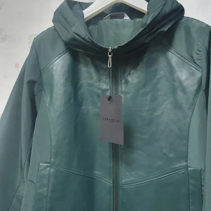 [BUNJANG] Fiera Bella Italian Lambskin Hooded Short Jacket / 피에라 벨라  ( 이태리) 양가죽  후드   숏  자켓