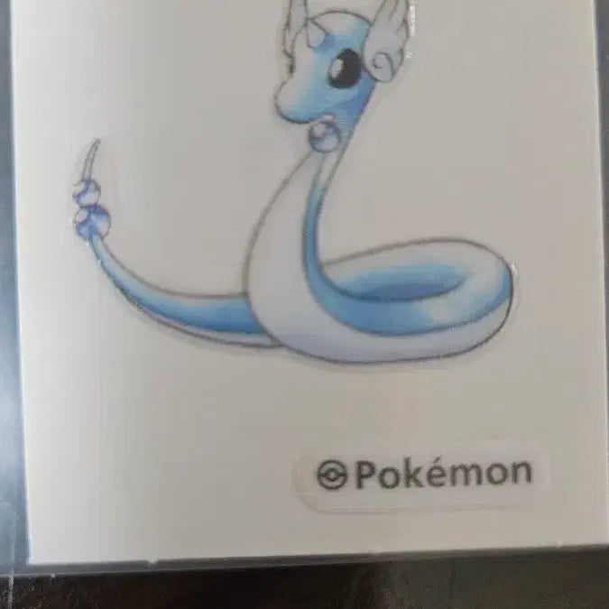 [BUNJANG] 30th Anniversary New Pokemon Dragonite Sticker / 30주년 뉴포켓몬 신뇽 띠부씰