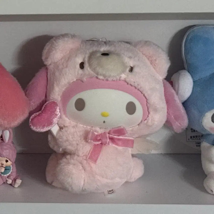 [BUNJANG] Sanrio Angel Bear My Melody Mascot Doll Keychain / 마이멜로디 엔젤베어 마스코트 인형 키홀더