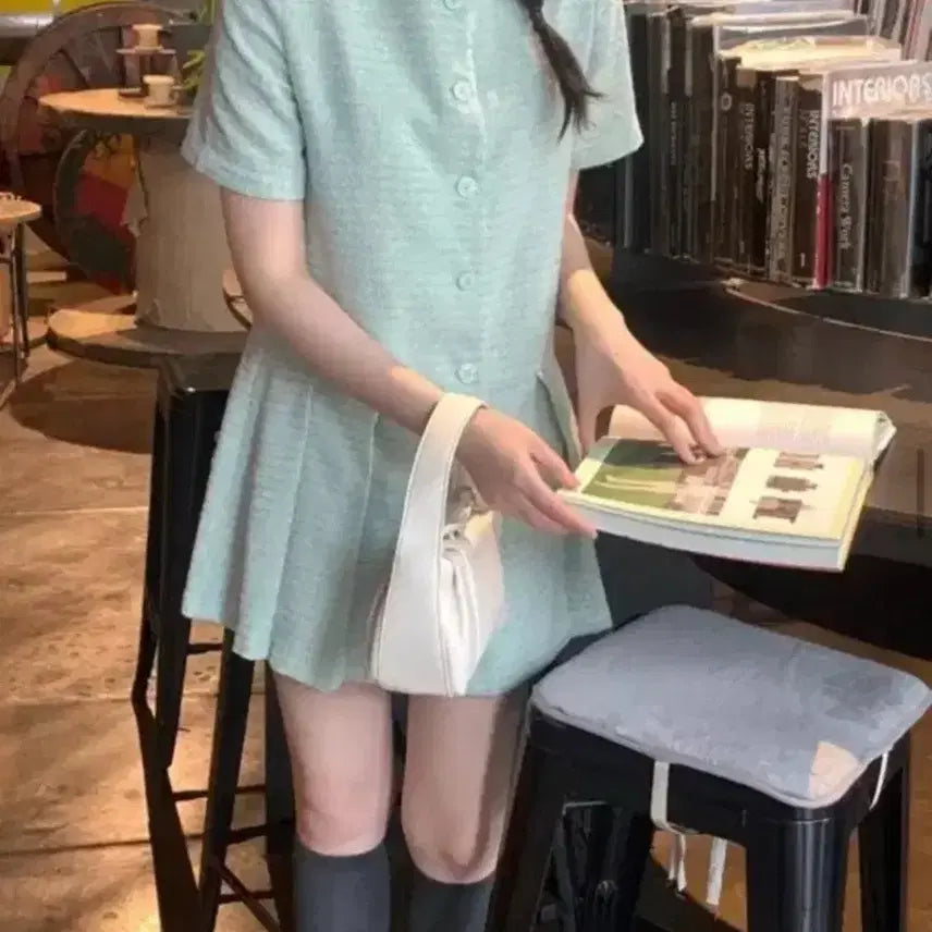 [SOLD OUT] 새상품 메리온 트위드원피스