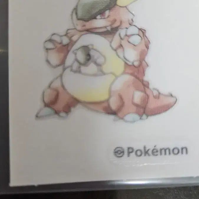 [BUNJANG] 30th Anniversary New Pokemon Kangaskhan Sticker / 30주년 뉴포켓몬 캥카 띠부씰