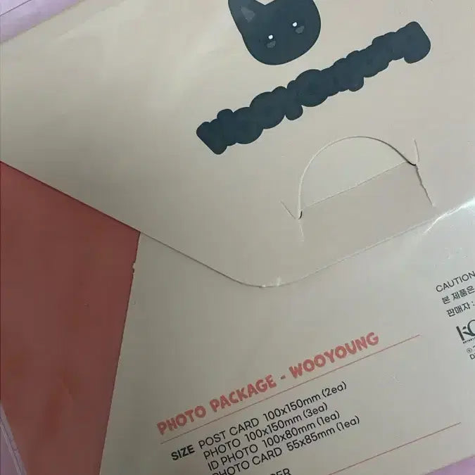 [BUNJANG] ATEEZ Aniteez Wooyong Cat Photopackage / 에이티즈 애니티즈 우요냥 포토패키지