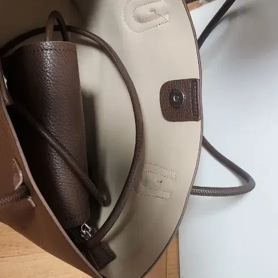 [BUNJANG] Brown Tote Bag and Mini Crossbody Bag Set / 예쁜 브라운 가방세트   새거160000->70000
