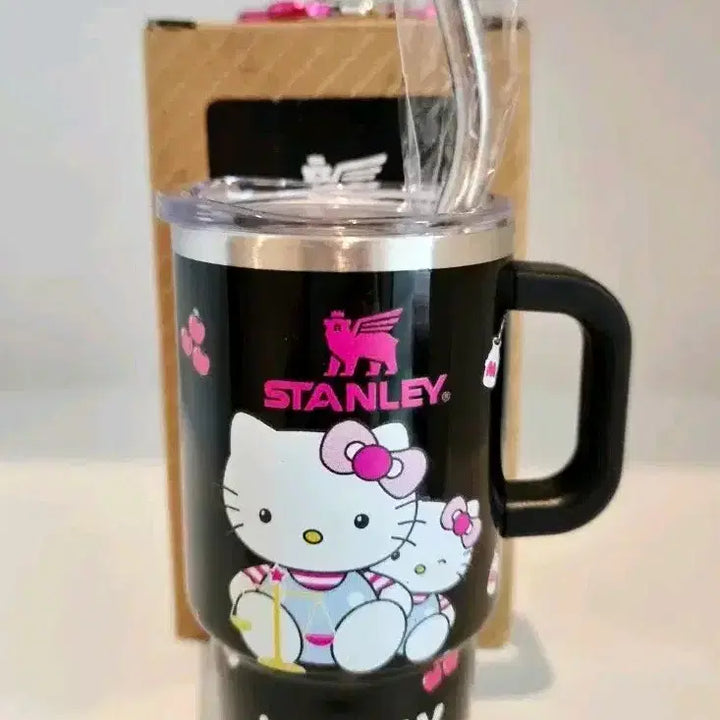 [BUNJANG] Hello Kitty Mini Tumbler Set with Keychain / 헬로키티 미니텀블러 키즈텀블러 소주잔 키링 새상품