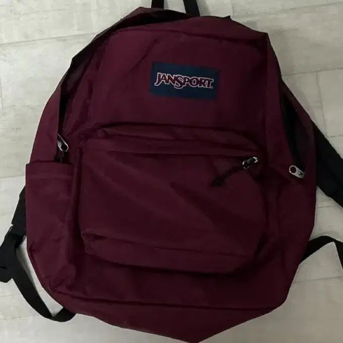 [BUNJANG] JanSport Burgundy Backpack / 잔스포츠 버건디 백팩