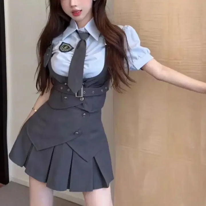 [BUNJANG] Judy Hopps Graduation Photo Costume Set / 졸업사진/주디졸사/프레피룩/코스프레/컨셉사진