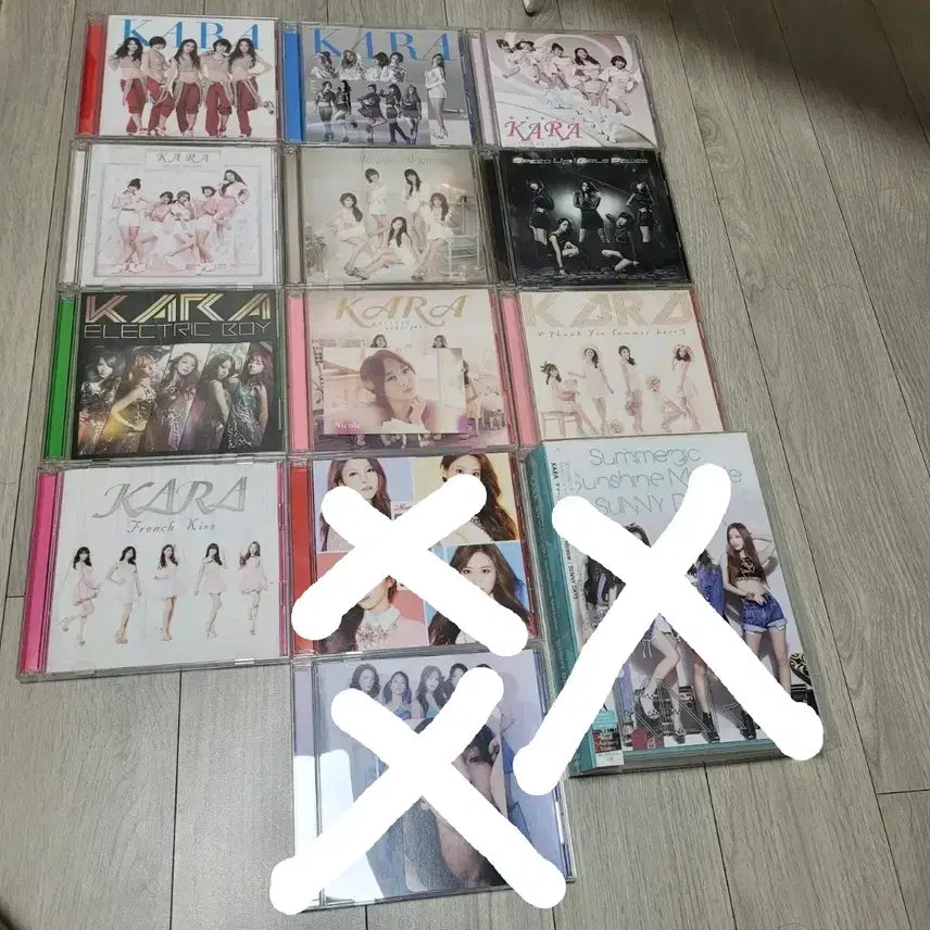 [BUNJANG] Kara Japanese Single Album CD Bundle Set / 카라 KARA 일본 싱글 앨범 CD 10장 일괄