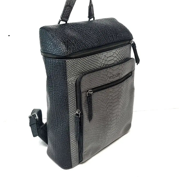 [BUNJANG] Anne Klein Leather Backpack / 정품)앤클라인 백팩 (상태굿)