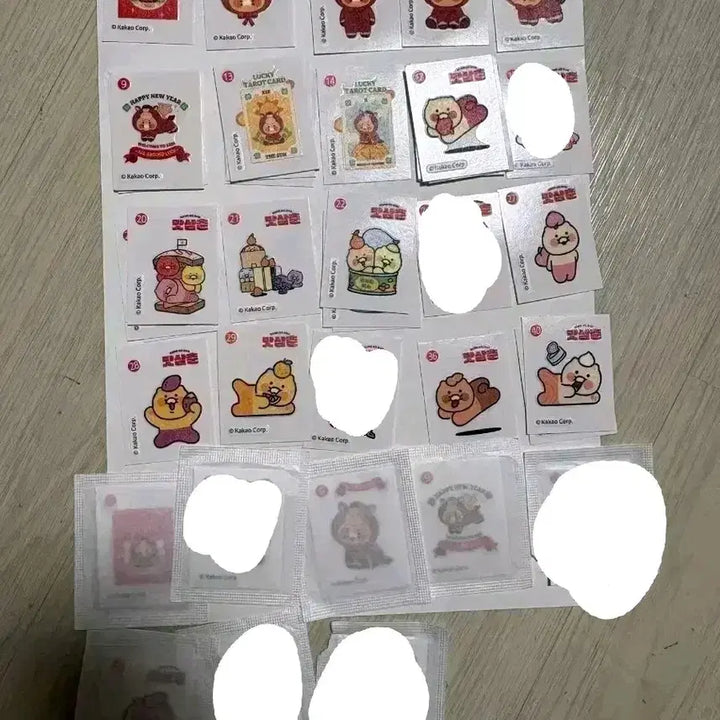 [BUNJANG] Chunsik Ttiru Ttirru Sticker Collection / gs25 맛삼춘 춘식이 띠부씰