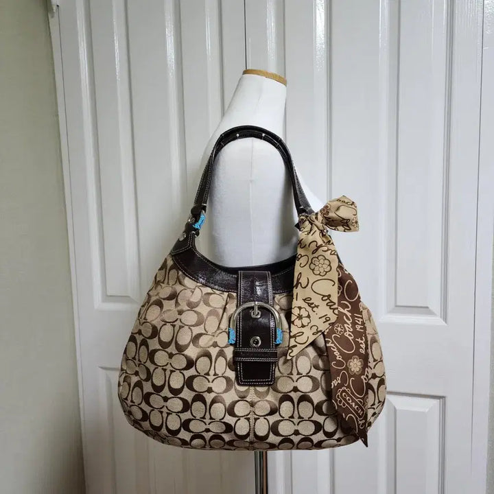 [BUNJANG] Coach Soho Hobo Shoulder Bag / 상태굿굿)코치 소호린 호보, 숄더백
