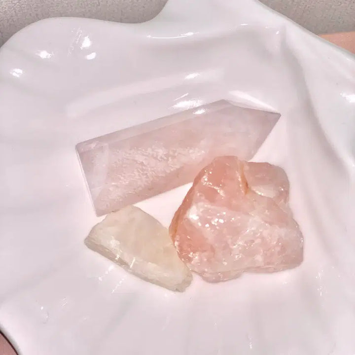 [BUNJANG] Wishstone Crystal Cluster - Fairycore Healing Stone / 위시스톤 크리스탈 원석 클러스터 힐링 스톤 클린걸 핀터레스트 오브제