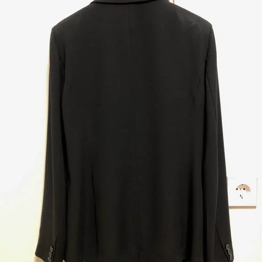 [BUNJANG] Black Jacket, Navy Blouse, and Black H-Line Skirt Set / 면접/출근룩 셋업 팝니다. (자켓+블라우스+H라인스커트)