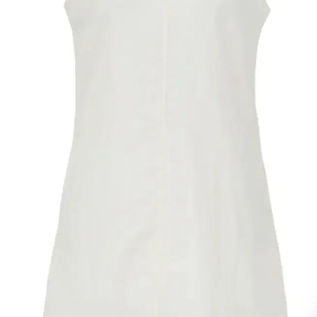 [BUNJANG] Benito Melting Simply Nylon Mini Dress (Cream Ivory) / 베니토 멜팅 심플리 바스락 나일론 원피스 (크림아이보리/미니,새상품)